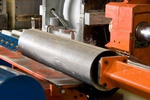 壓坯機是鋁擠壓工藝的第一站。 （圖片由Vitex Extrusion提供。）